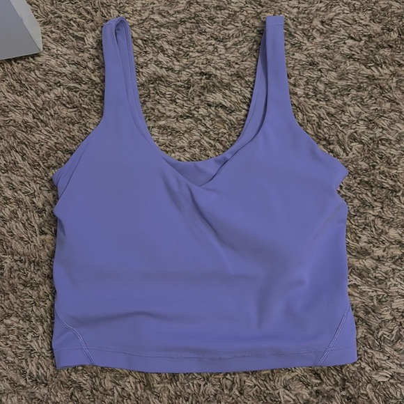 Lilac Lululemon Align Tank - Picture 1 of 4